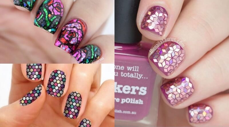 Mosaic glitter nails, cel mai creativ trend al sezonului! Îndrăznește să strălucești cu aceste unghii splendide! – SteMir
