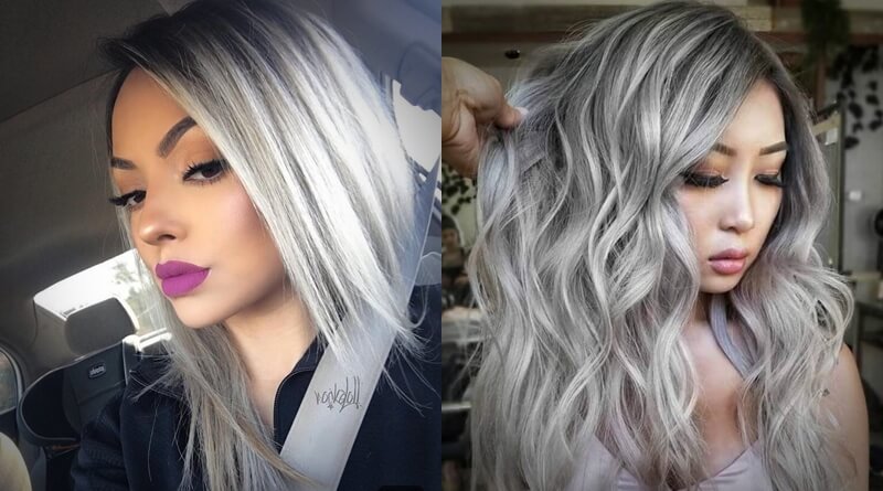 Arată senzațional! Cel mai nou trend în hairstyle: Părul Grey Ombre. – SteMir